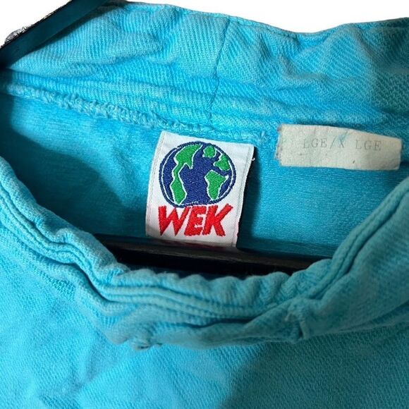VTG 80s WEK The World Pullover USA Large - Picture 4 of 5